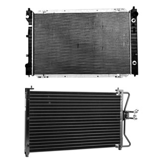 TYC® - Radiator and Condenser Kit