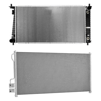 TYC® - Radiator and Condenser Kit