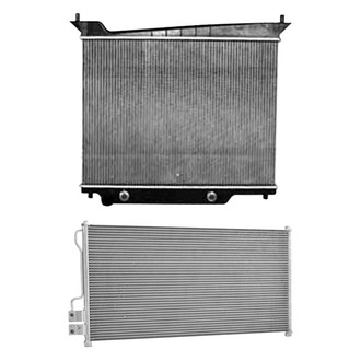 TYC® - Radiator and Condenser Kit