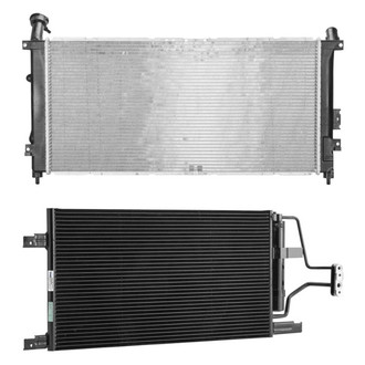 TYC® - Radiator and Condenser Kit