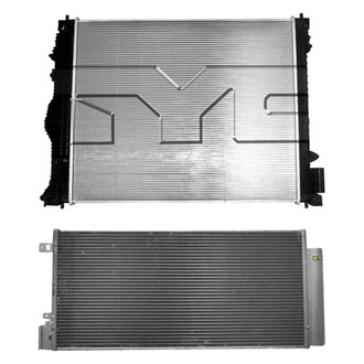 TYC® - Radiator and Condenser Kit