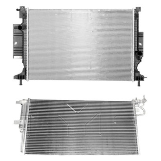 TYC® - Radiator and Condenser Kit