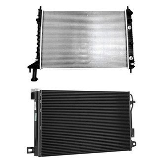 TYC® - Radiator and Condenser Kit