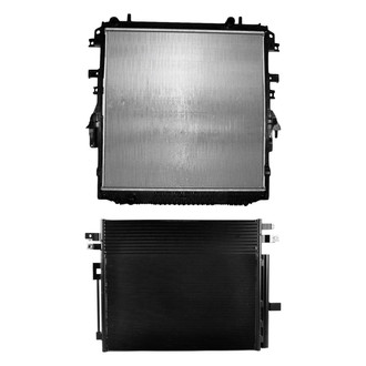 TYC® - Radiator and Condenser Kit