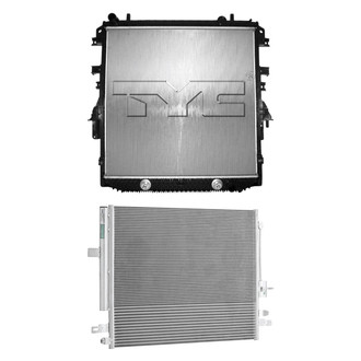 TYC® - Radiator and Condenser Kit