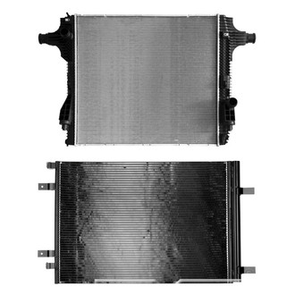 TYC® - Radiator and Condenser Kit