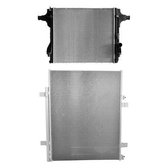 TYC® - Radiator and Condenser Kit