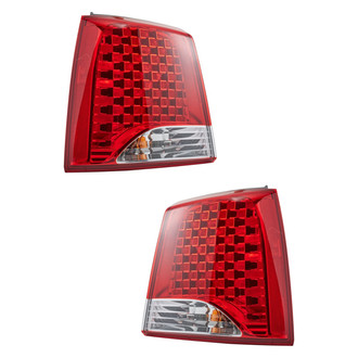 TYC® - Driver and Passenger Side Outer Replacement Tail Lights (Standard Line)