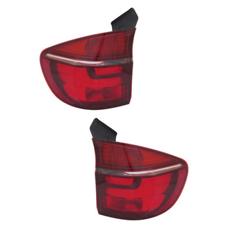 TYC® - Driver and Passenger Side Outer Replacement Tail Lights (Standard Line)