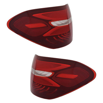 TYC® - Driver and Passenger Side Outer Replacement Tail Lights (CAPA Certified)
