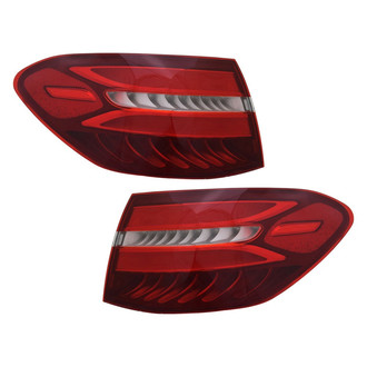 TYC® - Driver and Passenger Side Outer Replacement Tail Lights (Standard Line)