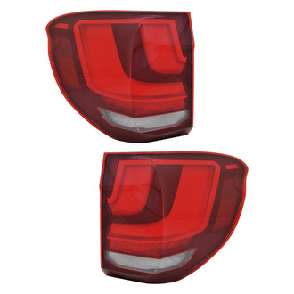 TYC® - Driver and Passenger Side Outer Replacement Tail Lights (Standard Line)