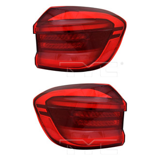 TYC® - Driver and Passenger Side Outer Replacement Tail Lights (CAPA Certified)