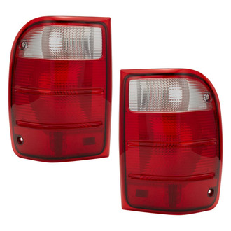 TYC® - Driver and Passenger Side Replacement Tail Lights (Standard Line)