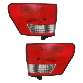 TYC® - Driver and Passenger Side Outer Replacement Tail Lights (Standard Line)