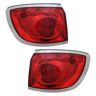 TYC® - Driver and Passenger Side Outer Replacement Tail Lights (Standard Line)