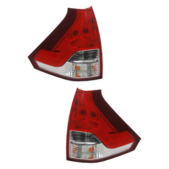 TYC® - Driver and Passenger Side Lower Replacement Tail Lights (Standard Line)