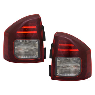 TYC® - Driver and Passenger Side Replacement Tail Lights (CAPA Certified)