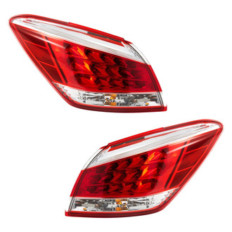 TYC® - Driver and Passenger Side Outer Replacement Tail Lights (CAPA Certified)
