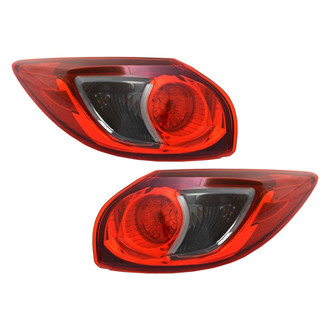 TYC® - Driver and Passenger Side Outer Replacement Tail Lights (CAPA Certified)