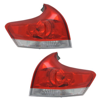 TYC® - Driver and Passenger Side Outer Replacement Tail Lights (CAPA Certified)