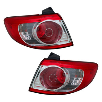 TYC® - Driver and Passenger Side Outer Replacement Tail Lights (CAPA Certified)