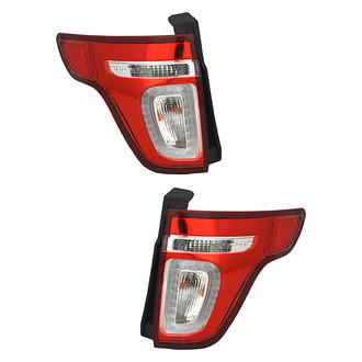 TYC® - Driver and Passenger Side Replacement Tail Lights (CAPA Certified)