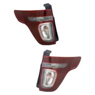 TYC® - Driver and Passenger Side Replacement Tail Lights (Standard Line)