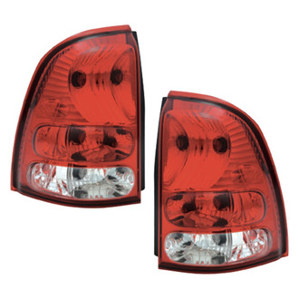 TYC® - Driver and Passenger Side Replacement Tail Lights (Standard Line)