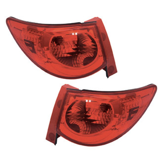 TYC® - Driver and Passenger Side Outer Replacement Tail Lights (CAPA Certified)