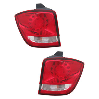 TYC® - Driver and Passenger Side Outer Replacement Tail Lights (CAPA Certified)