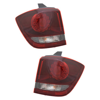 TYC® - Driver and Passenger Side Outer Replacement Tail Lights (CAPA Certified)