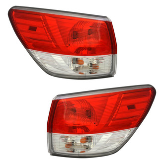 TYC® - Driver and Passenger Side Outer Replacement Tail Lights (Standard Line)