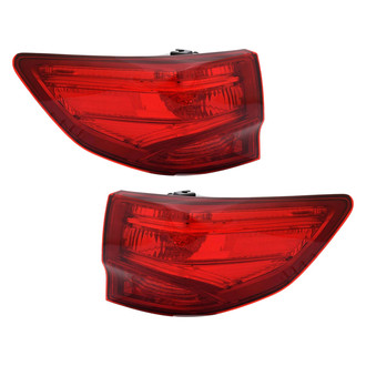 TYC® - Driver and Passenger Side Outer Replacement Tail Lights (CAPA Certified)