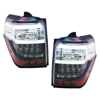 TYC® - Driver and Passenger Side Replacement Tail Light Lens and Housings (CAPA Certified)