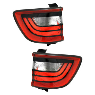 TYC® - Driver and Passenger Side Outer Replacement Tail Lights (Standard Line)