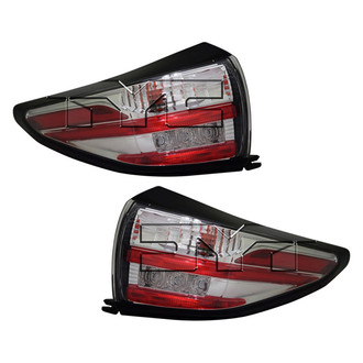 TYC® - Driver and Passenger Side Outer Replacement Tail Lights (CAPA Certified)