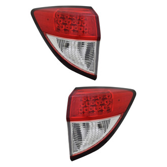 TYC® - Driver and Passenger Side Outer Replacement Tail Lights (CAPA Certified)