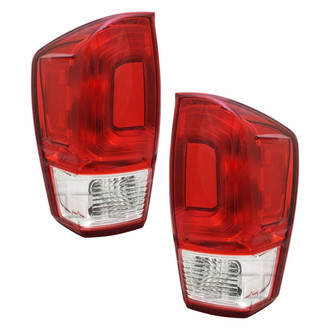 TYC® - Driver and Passenger Side Replacement Tail Lights (CAPA Certified)