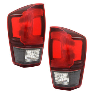 TYC® - Driver and Passenger Side Replacement Tail Lights (CAPA Certified)