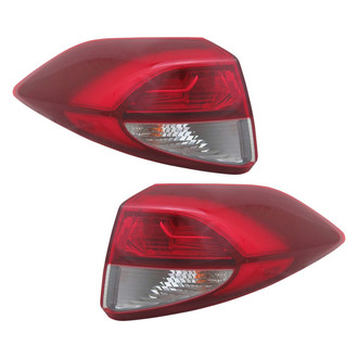 TYC® - Driver and Passenger Side Outer Replacement Tail Lights (Standard Line)