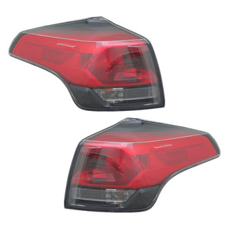 TYC® - Driver and Passenger Side Outer Replacement Tail Lights (Standard Line)