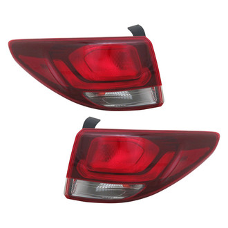 TYC® - Driver and Passenger Side Outer Replacement Tail Lights (Standard Line)