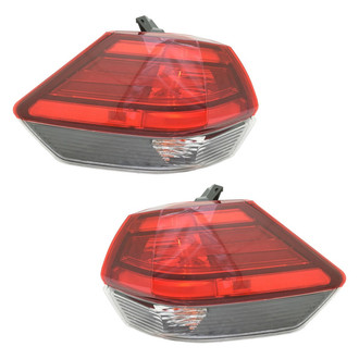 TYC® - Driver and Passenger Side Outer Replacement Tail Lights (CAPA Certified)