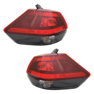 TYC® - Driver and Passenger Side Outer Replacement Tail Lights (Standard Line)