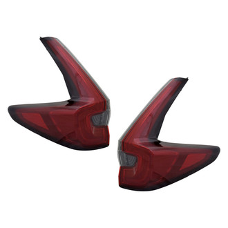 TYC® - Driver and Passenger Side Outer Replacement Tail Lights (Standard Line)