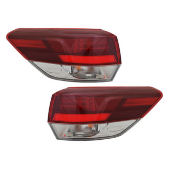 TYC® - Driver and Passenger Side Outer Replacement Tail Lights (Standard Line)