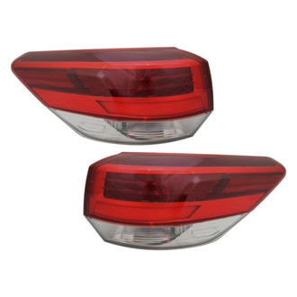 TYC® - Driver and Passenger Side Outer Replacement Tail Lights (Standard Line)
