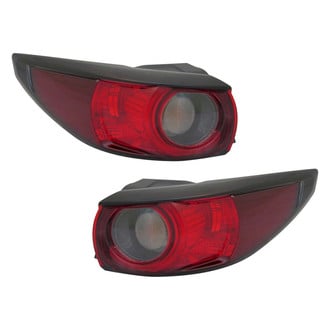 TYC® - Driver and Passenger Side Outer Replacement Tail Lights (Standard Line)