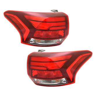 TYC® - Driver and Passenger Side Outer Replacement Tail Lights (Standard Line)